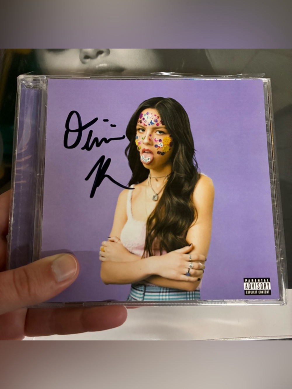 NEW Olivia Rodrigo Sour Signed CD